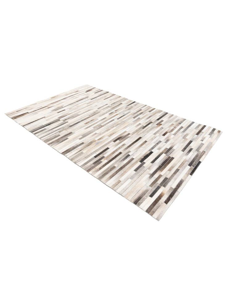 Detail image of 5' 1 x 7' 11 Cowhide Stocks Rug