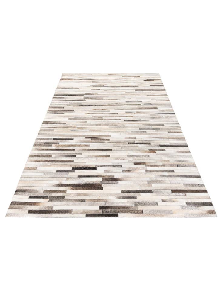 Detail image of 5' 1 x 7' 11 Cowhide Stocks Rug