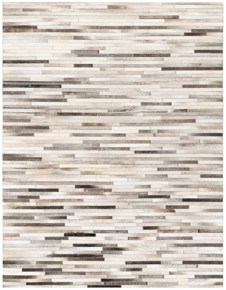 Detail image of 5' 1 x 7' 11 Cowhide Stocks Rug