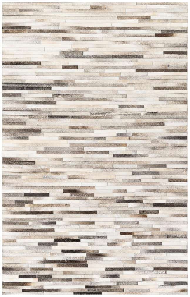 5' 1 x 7' 11 Cowhide Stocks Rug