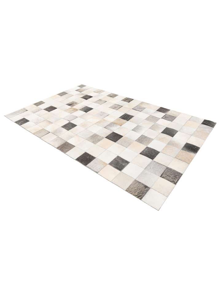5' x 7' 11 Cowhide Stocks Rug
