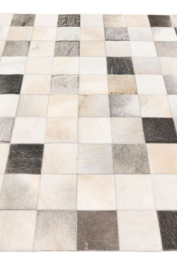 5' x 7' 11 Cowhide Stocks Rug