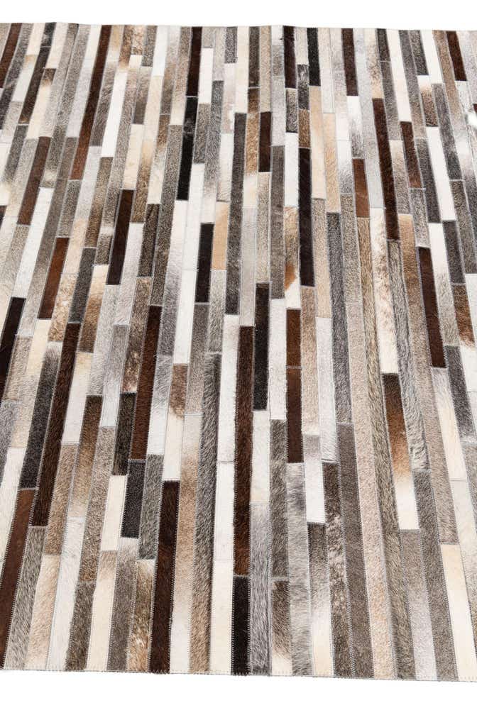 5' 1 x 7' 11 Cowhide Stocks Rug