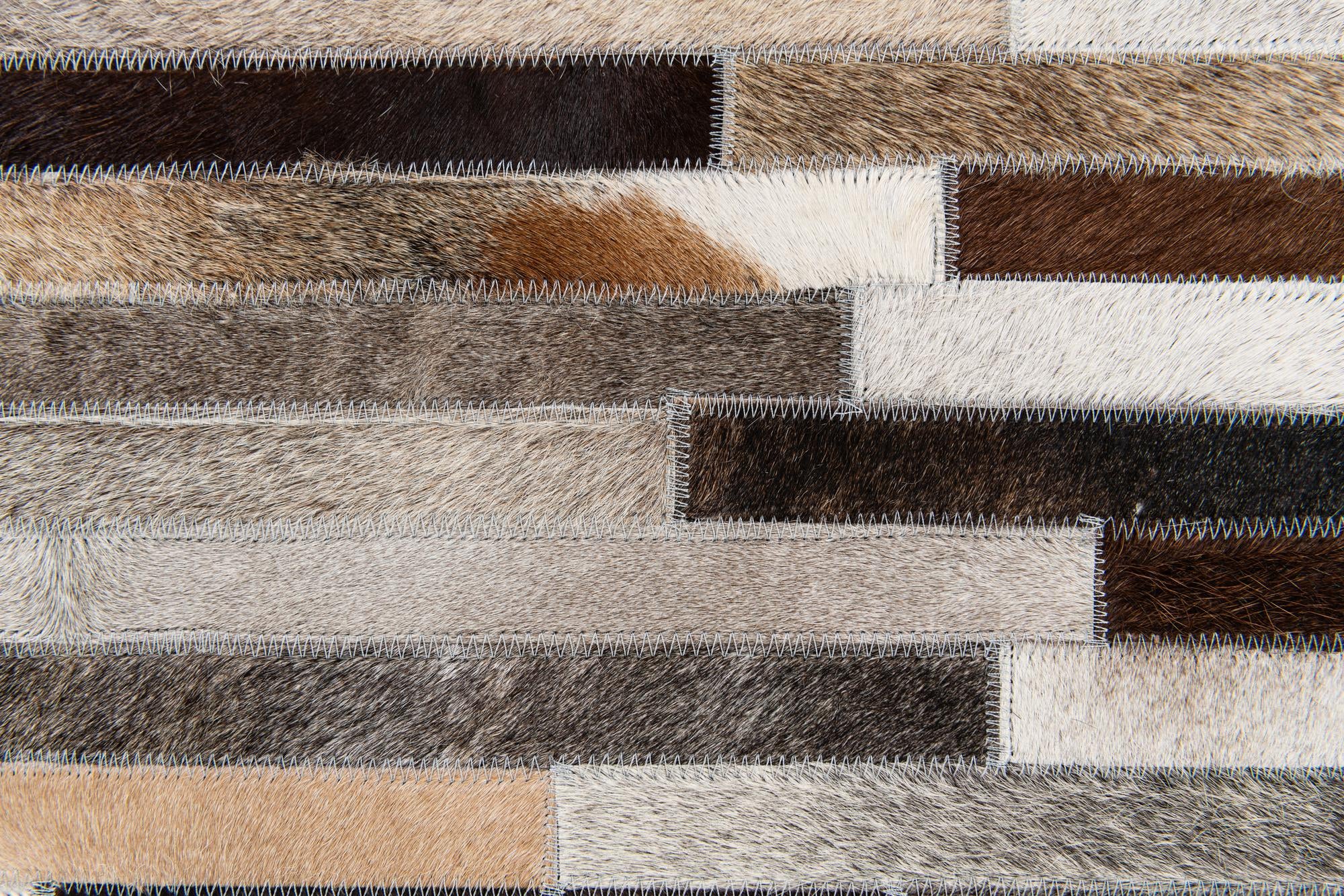 5' 1 x 7' 11 Cowhide Stocks Rug