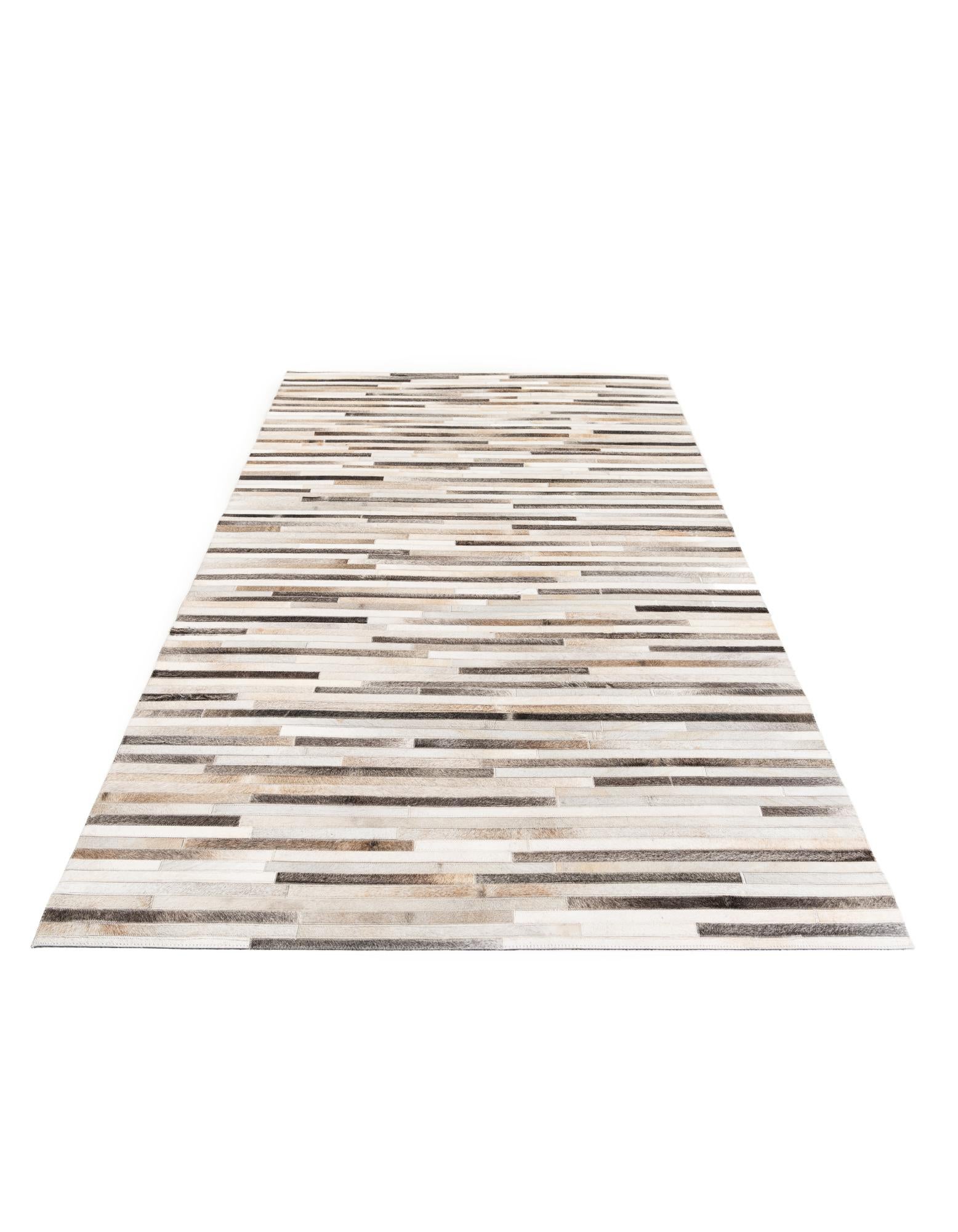 5' 1 x 8' Cowhide Stocks Rug