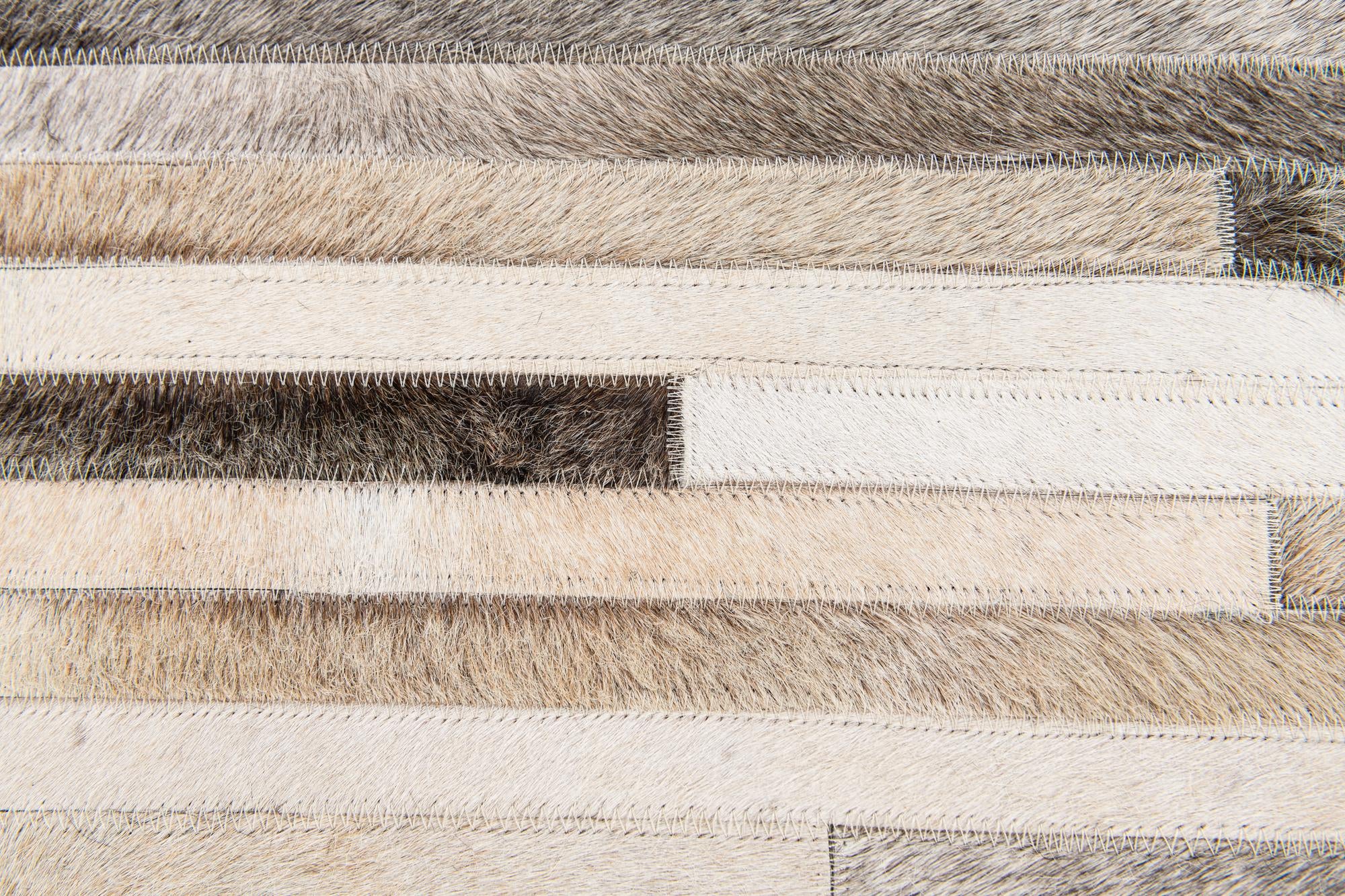 5' 1 x 8' Cowhide Stocks Rug