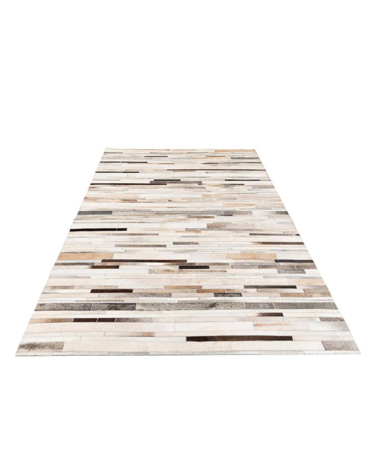 Detail image of 5' 1 x 7' 11 Cowhide Stocks Rug