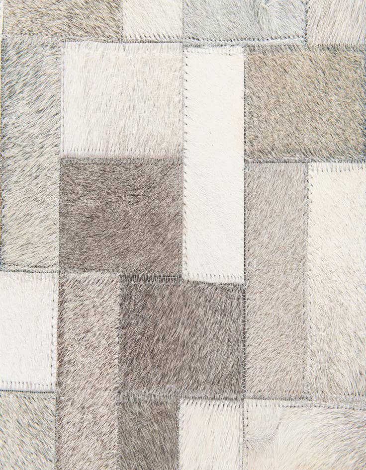 Detail image of 5' 1 x 8' Cowhide Stocks Rug