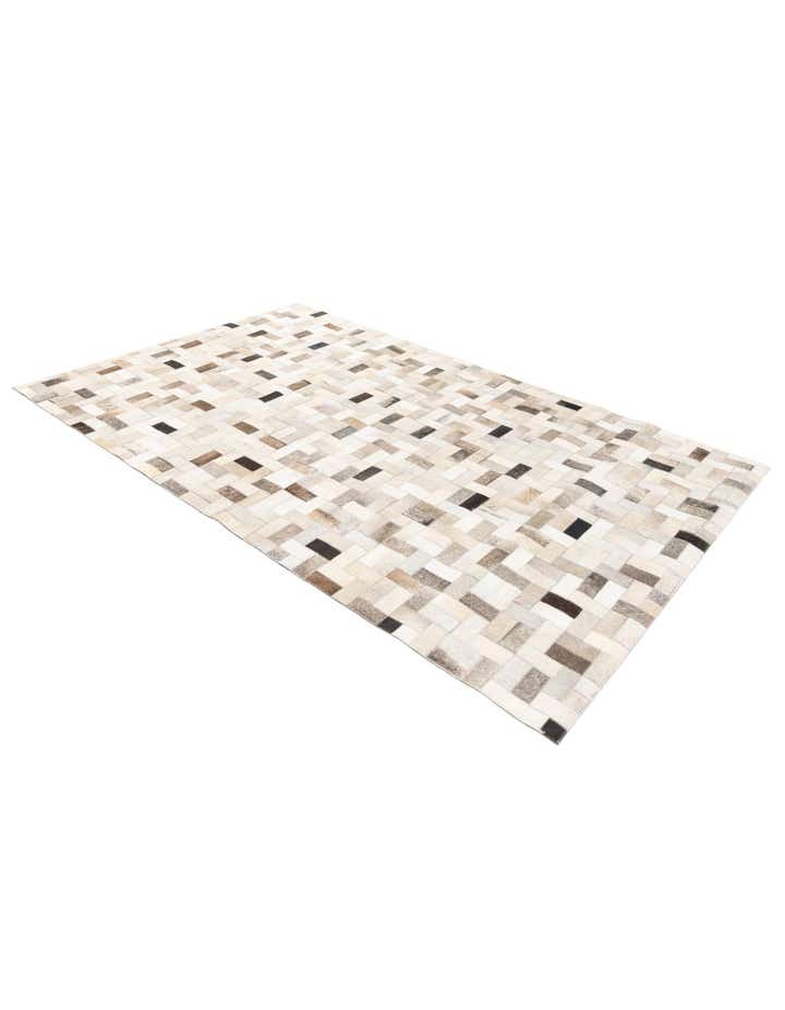5' x 7' 10 Cowhide Stocks Rug
