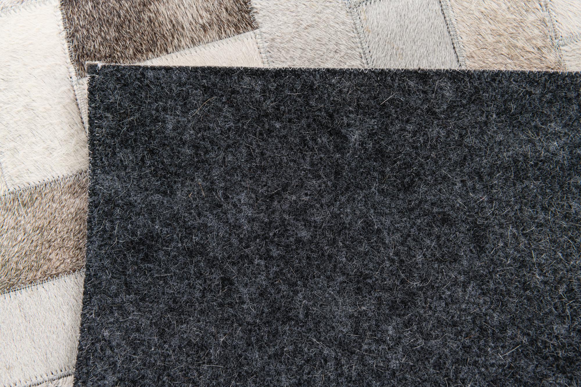 5' 1 x 8' Cowhide Stocks Rug