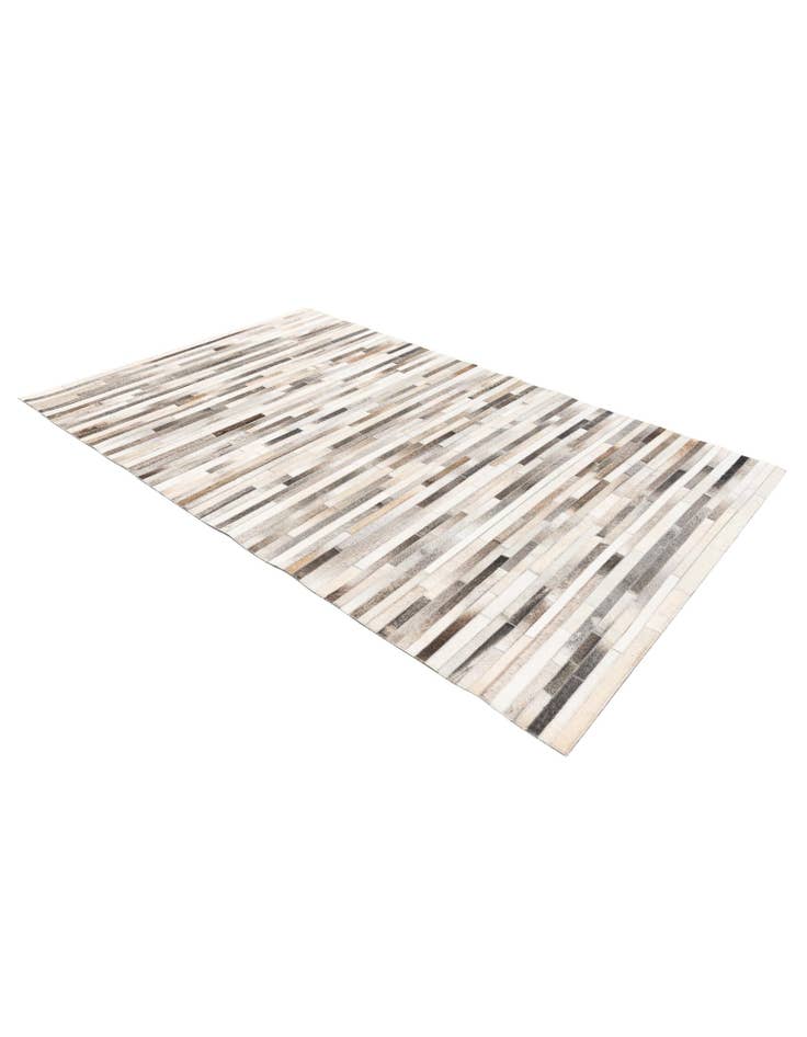 Detail image of 5' 1 x 8' Cowhide Stocks Rug