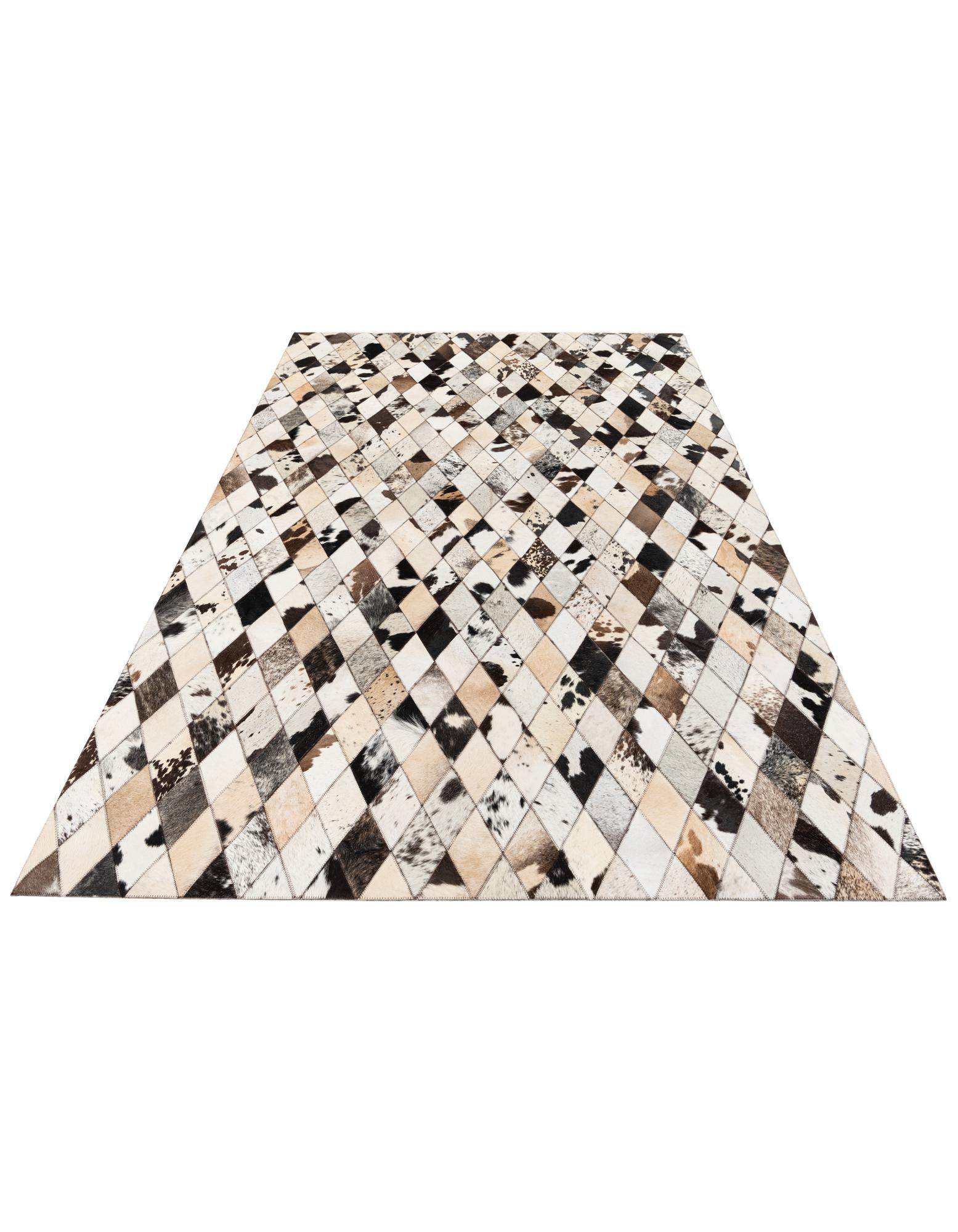 5' x 8' Cowhide Stocks Rug
