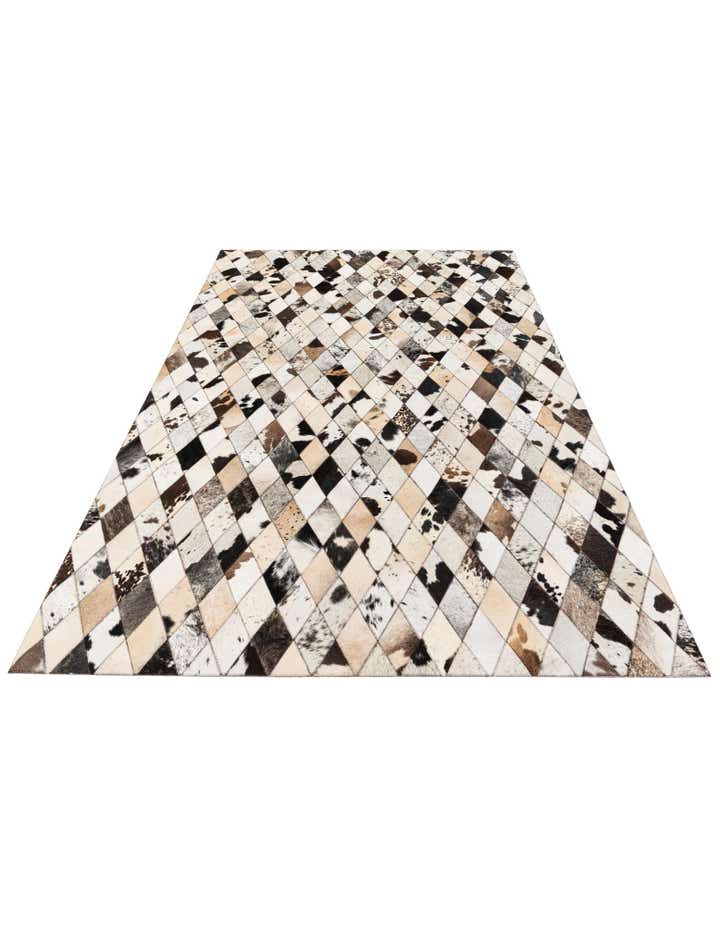 5' x 8' Cowhide Stocks Rug