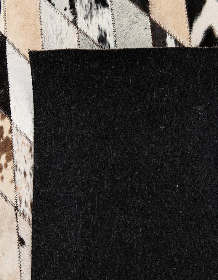 Detail image of 5' x 8' Cowhide Stocks Rug