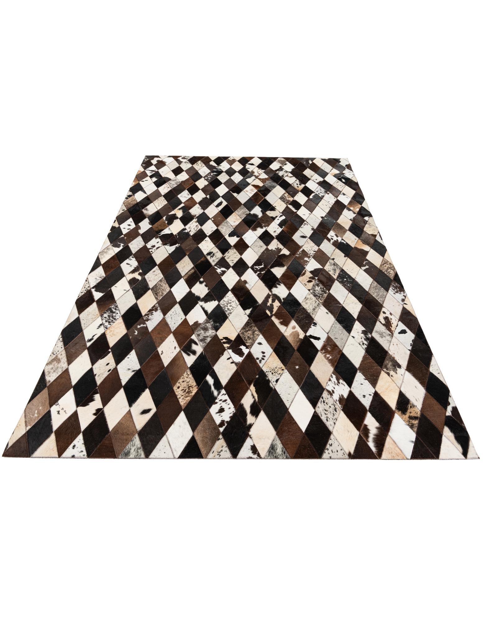 5' 2 x 8' 1 Cowhide Stocks Rug