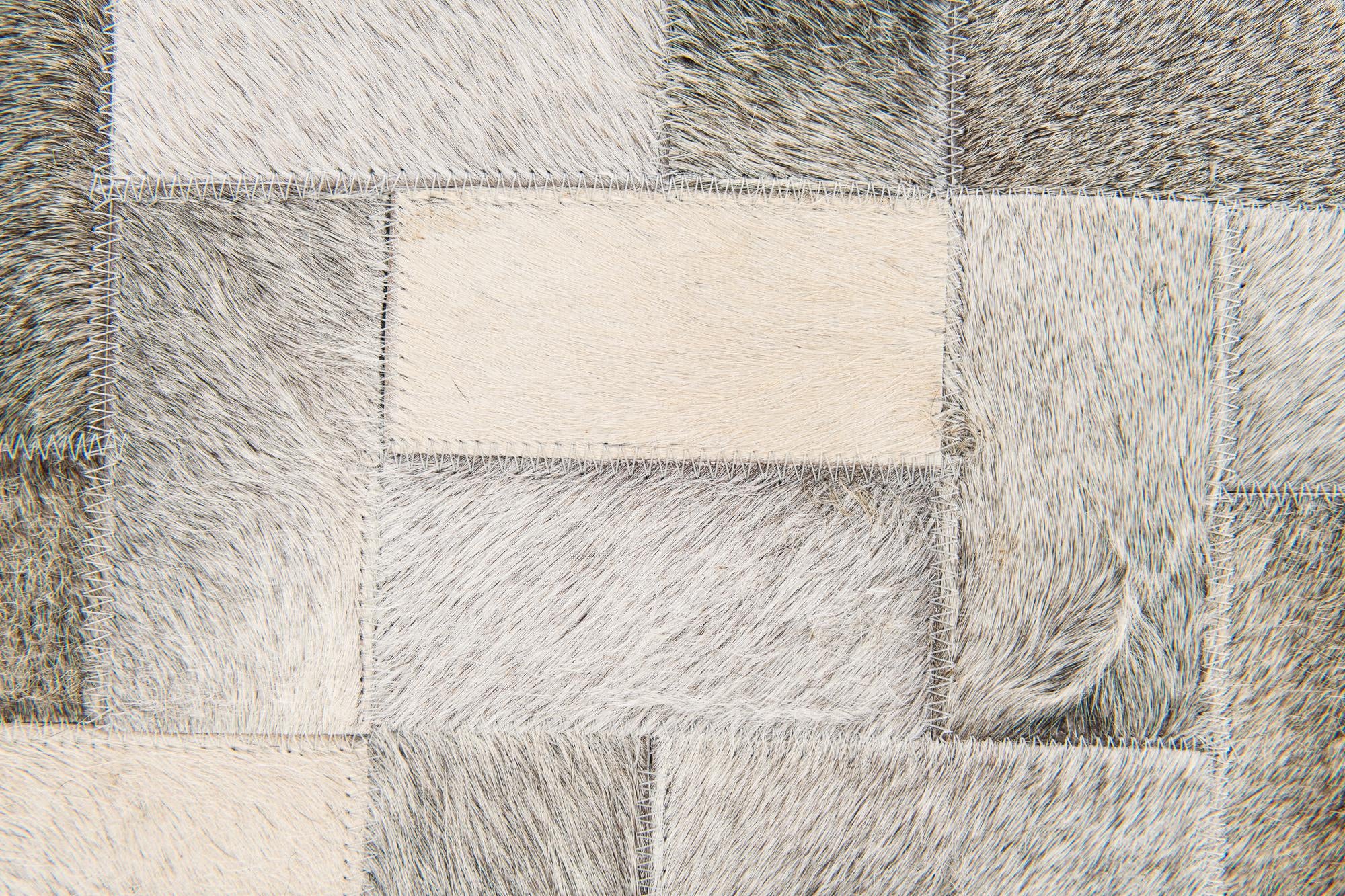 5' 1 x 8' Cowhide Stocks Rug