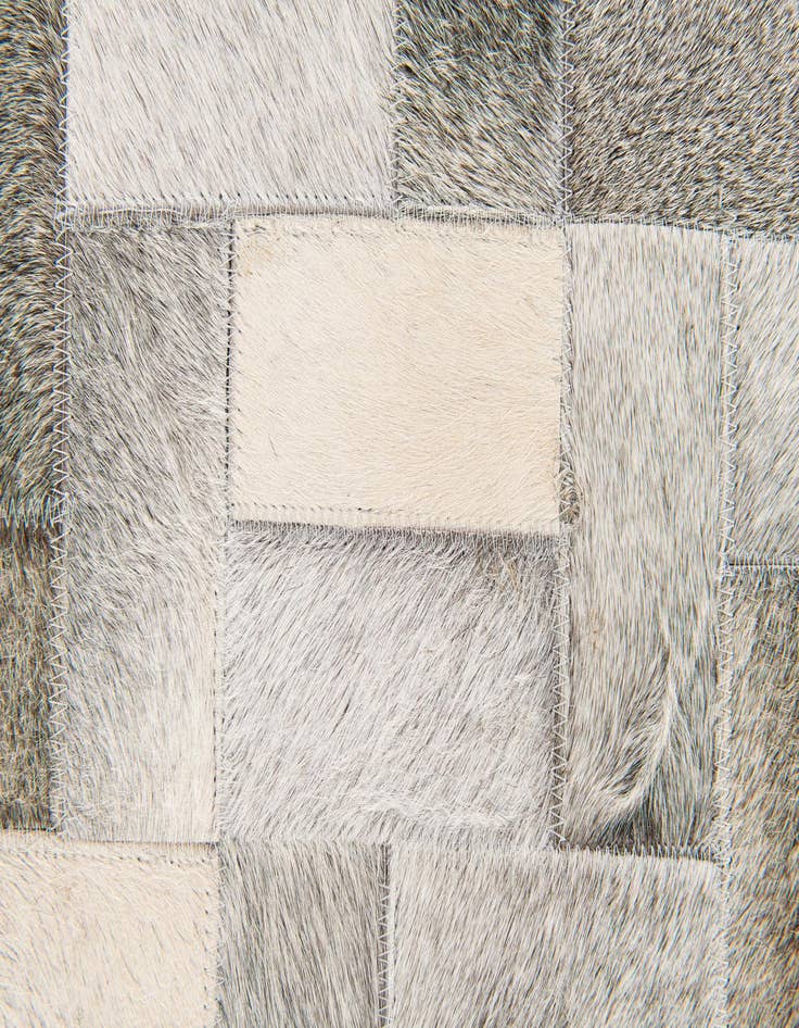 Detail image of 5' 1 x 8' Cowhide Stocks Rug