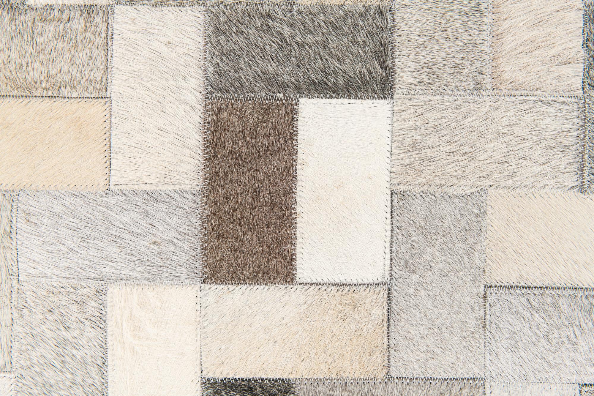 5' 1 x 8' Cowhide Stocks Rug