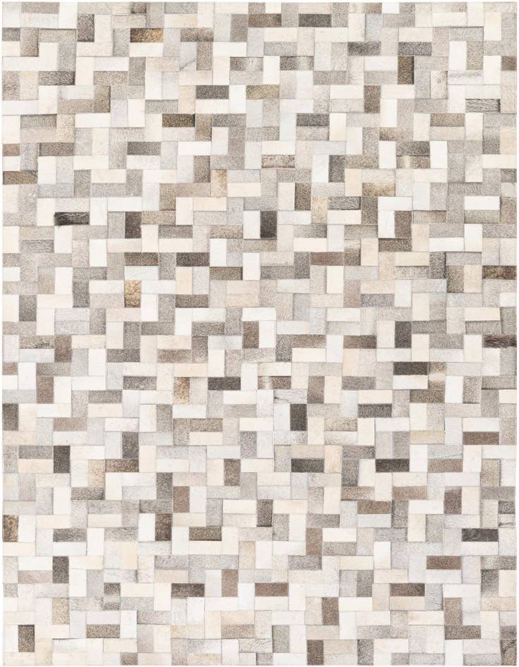Detail image of 5' 1 x 8' Cowhide Stocks Rug