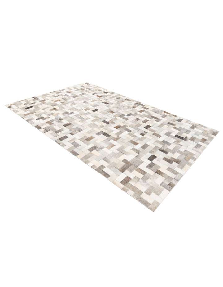 5' 1 x 8' Cowhide Stocks Rug