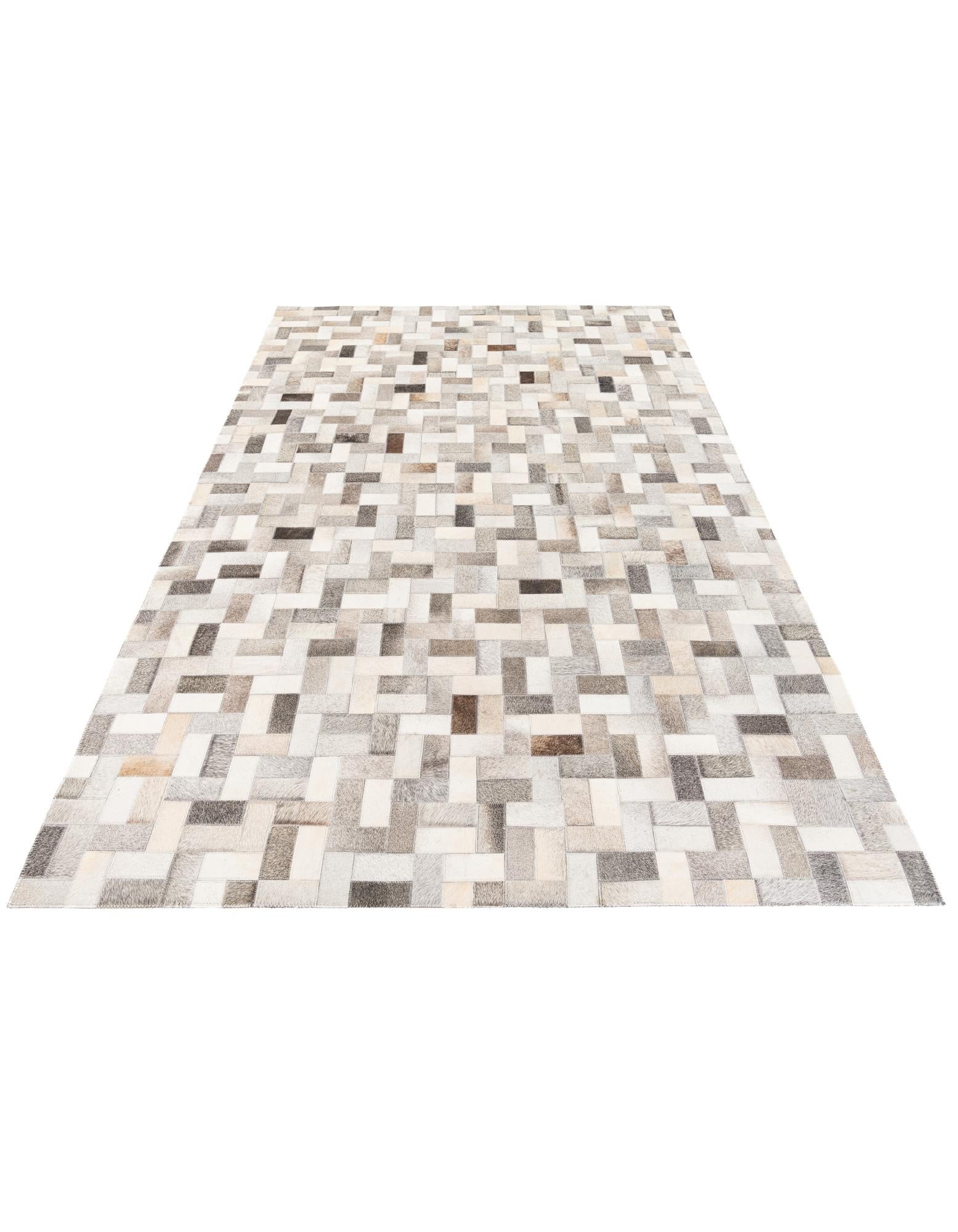 5' x 8' Cowhide Stocks Rug