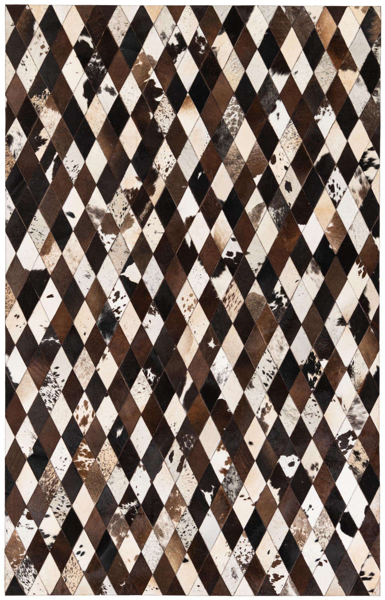 5' 2 x 8' 2 Cowhide Stocks Rug