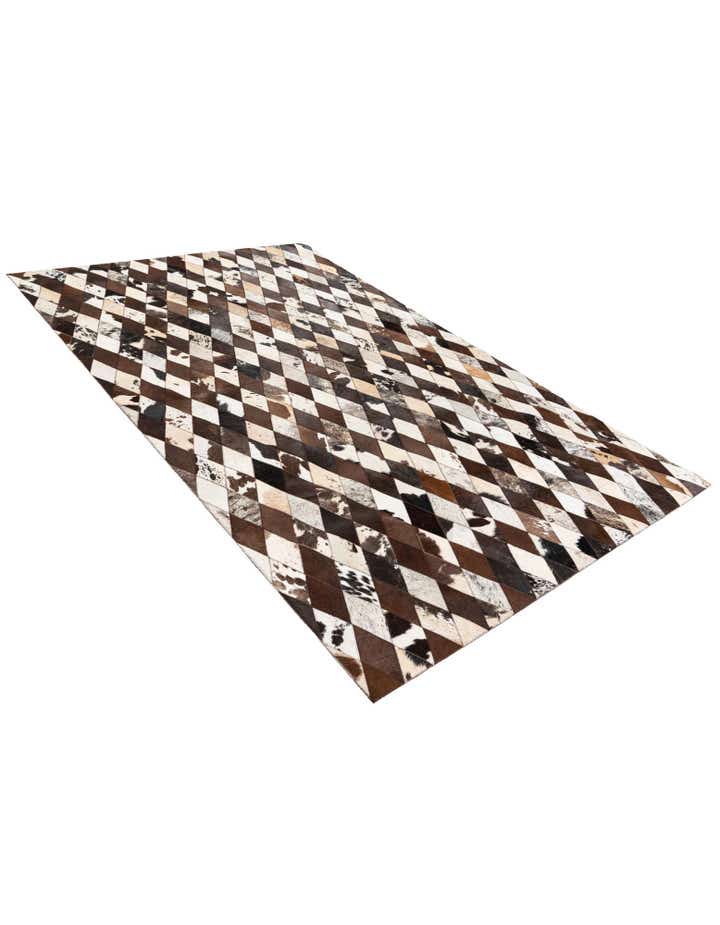 5' 1 x 8' 1 Cowhide Stocks Rug