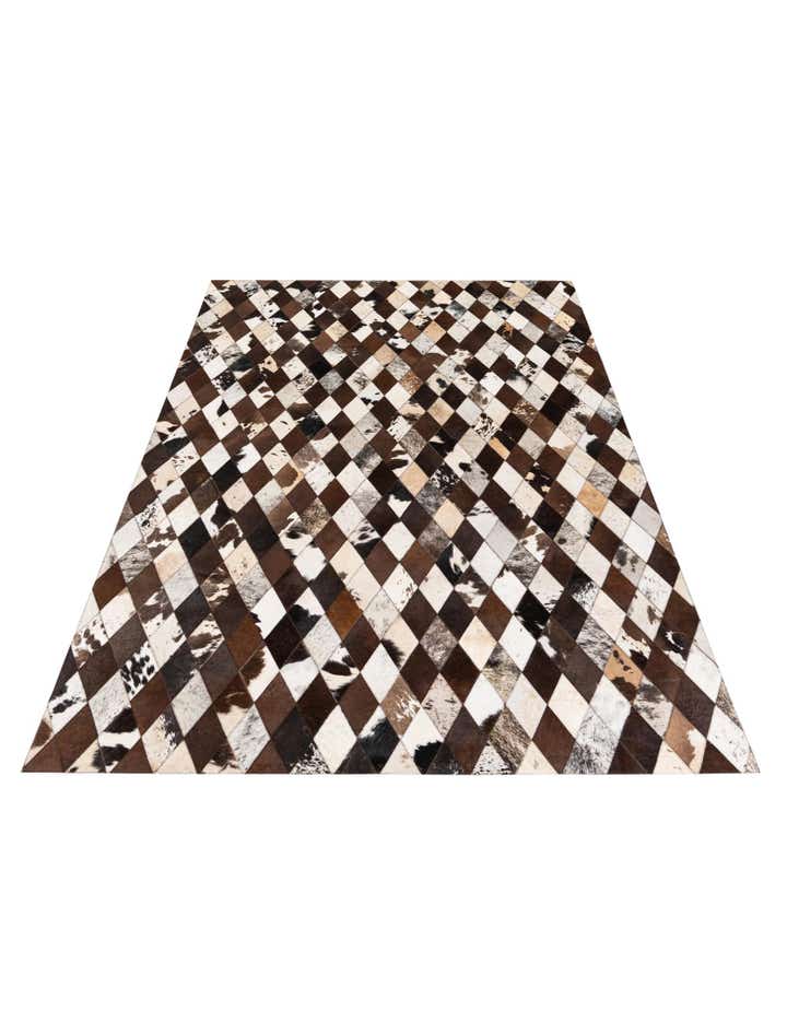5' 1 x 8' 1 Cowhide Stocks Rug