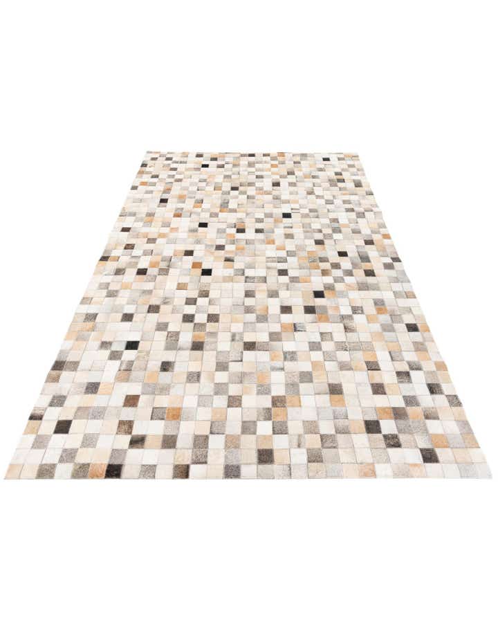 5' 1 x 7' 9 Cowhide Stocks Rug