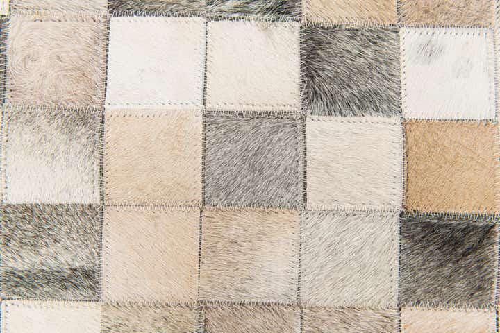 5' 1 x 7' 9 Cowhide Stocks Rug