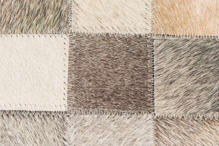 5' 1 x 7' 9 Cowhide Stocks Rug