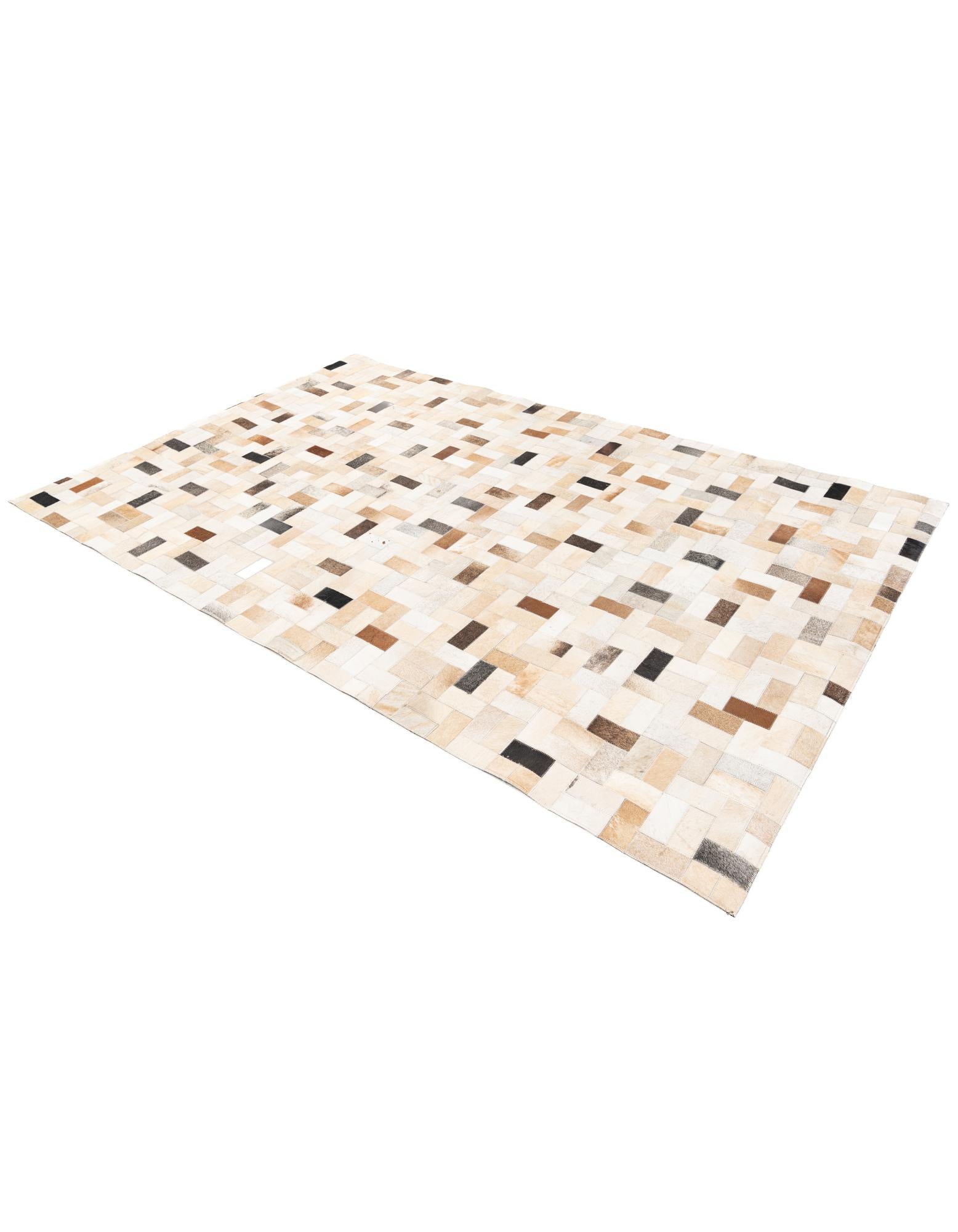 5' 1 x 7' 11 Cowhide Stocks Rug