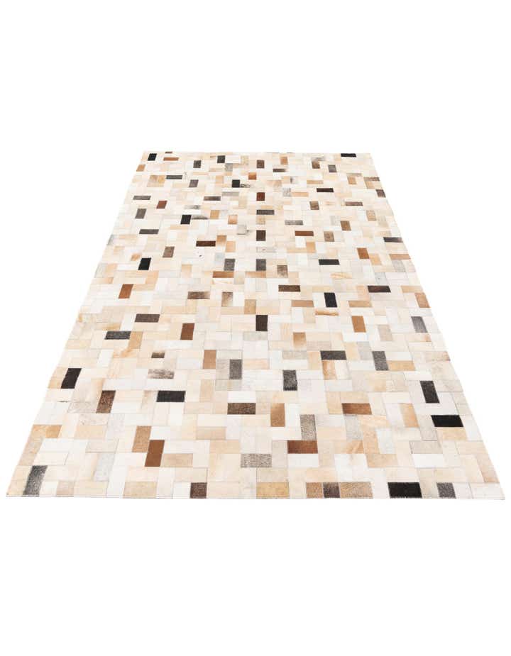 5' 1 x 7' 11 Cowhide Stocks Rug