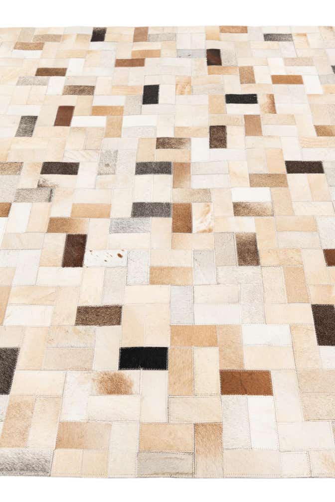 5' 1 x 7' 11 Cowhide Stocks Rug