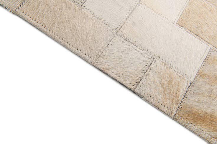 Detail image of 5' 1 x 7' 11 Cowhide Stocks Rug
