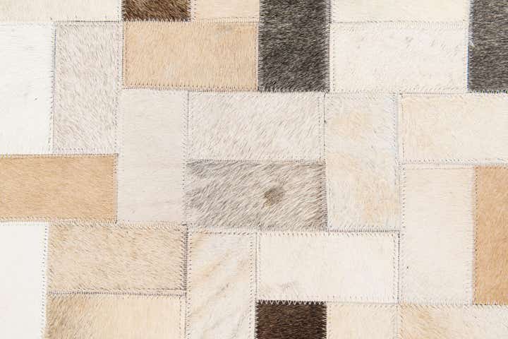 5' 1 x 7' 11 Cowhide Stocks Rug
