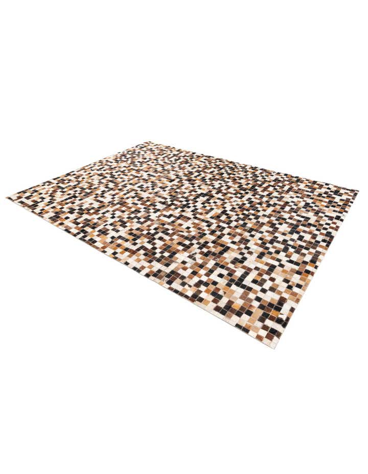 5' 5 x 7' 5 Cowhide Stocks Rug