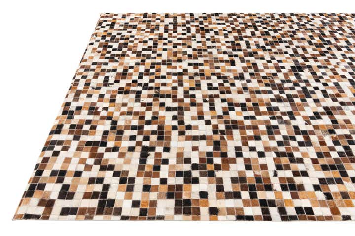 5' 5 x 7' 5 Cowhide Stocks Rug