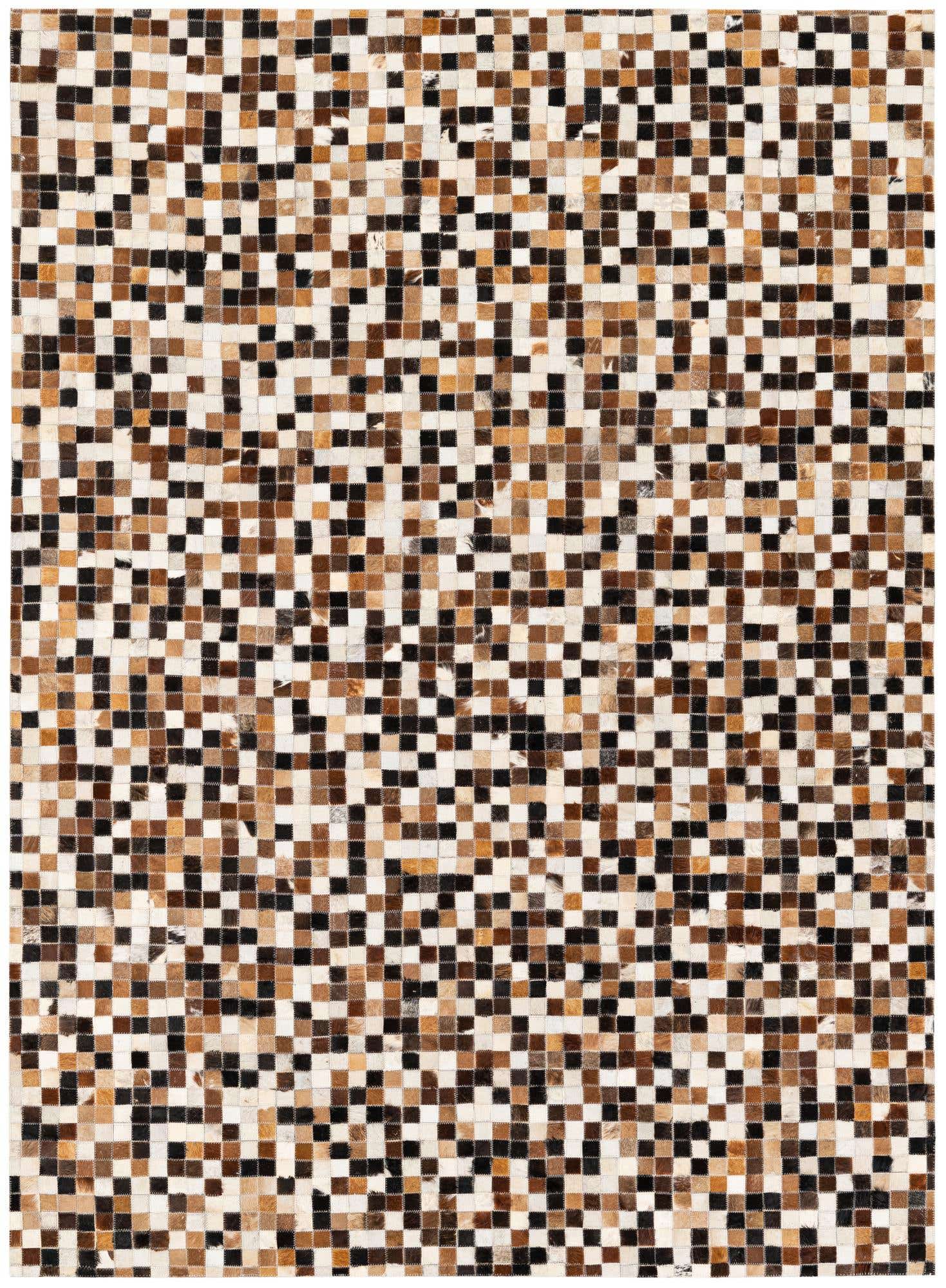 5' 5 x 7' 5 Cowhide Stocks Rug