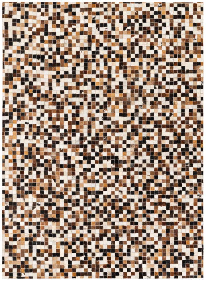 5' 5 x 7' 5 Cowhide Stocks Rug