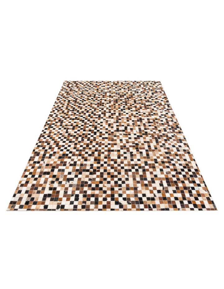 5' 5 x 7' 6 Cowhide Stocks Rug