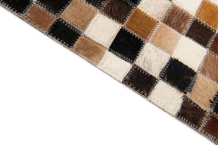 5' 5 x 7' 6 Cowhide Stocks Rug