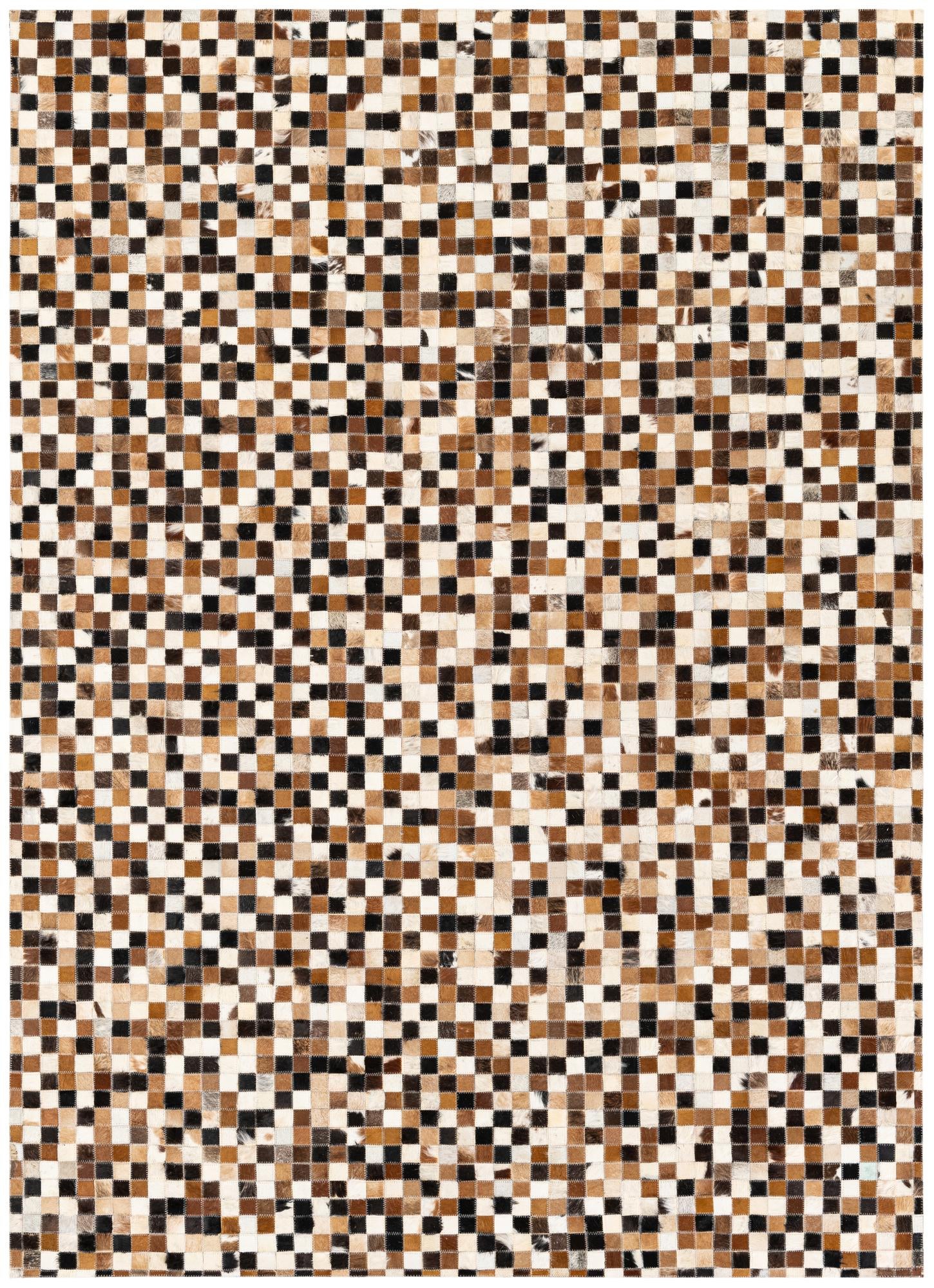 5' 5 x 7' 6 Cowhide Stocks Rug