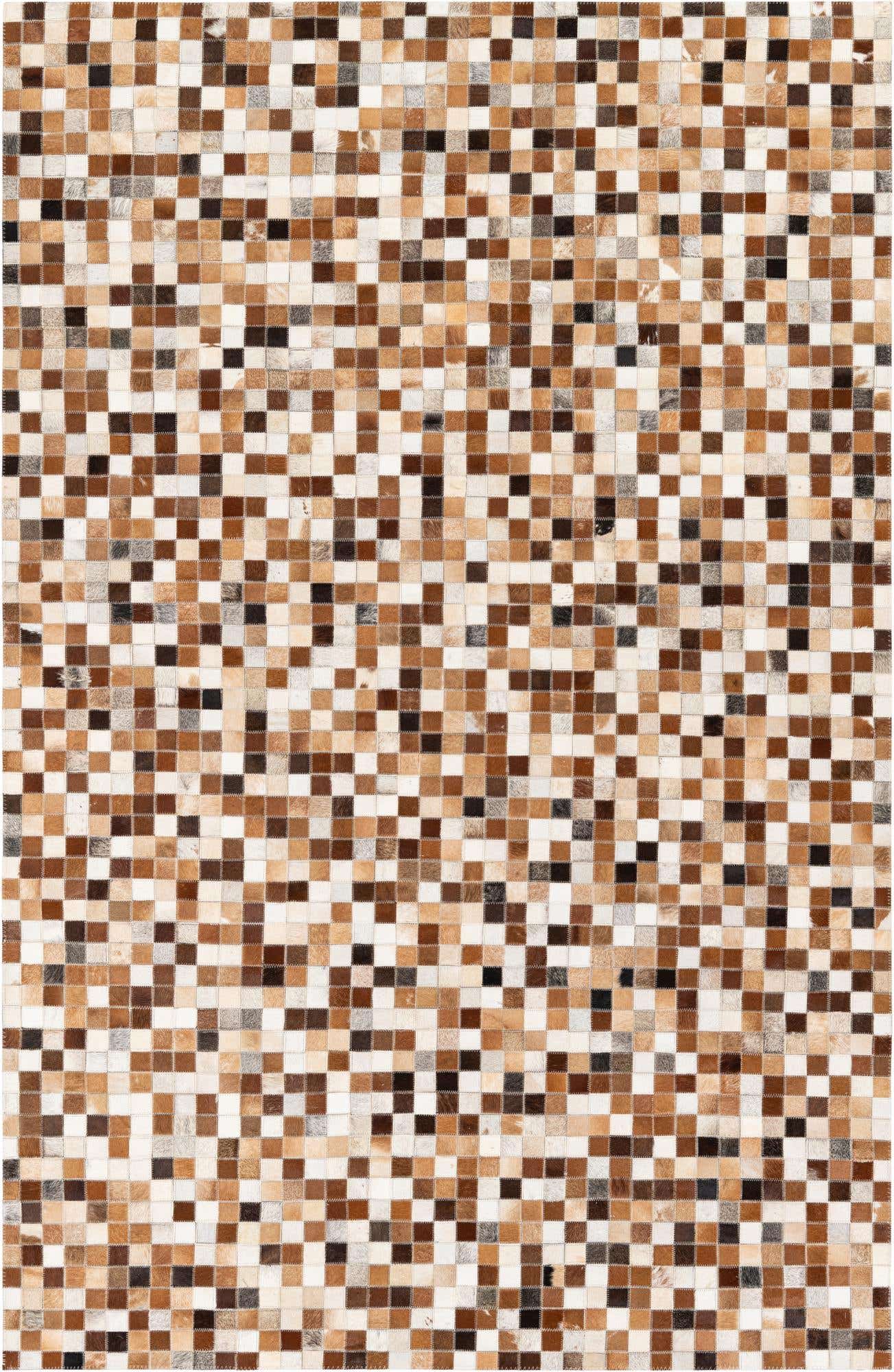 5' 2 x 7' 11 Cowhide Stocks Rug