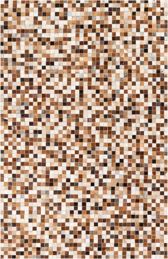 5' 2 x 7' 11 Cowhide Stocks Rug