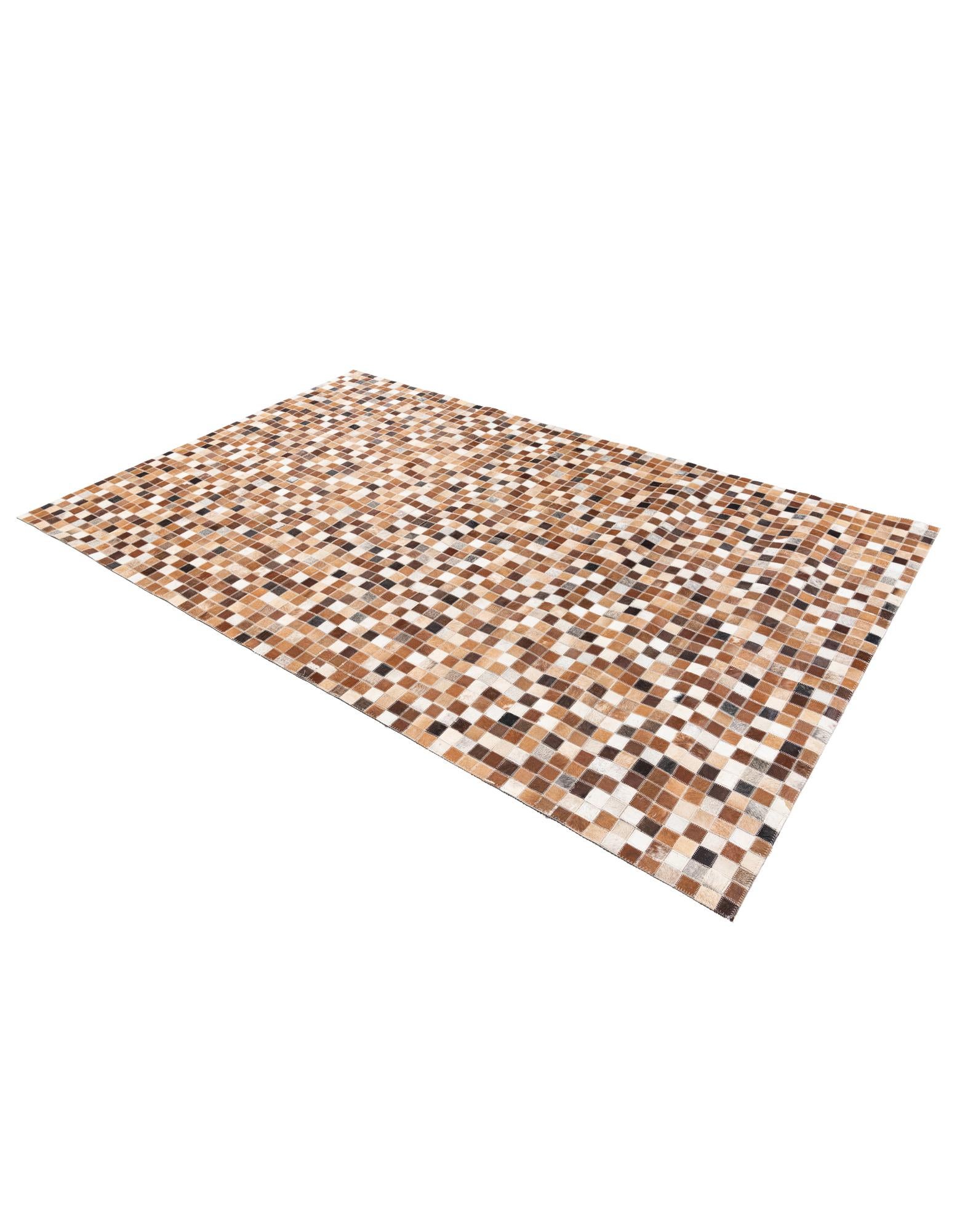 5' x 7' 10 Cowhide Stocks Rug