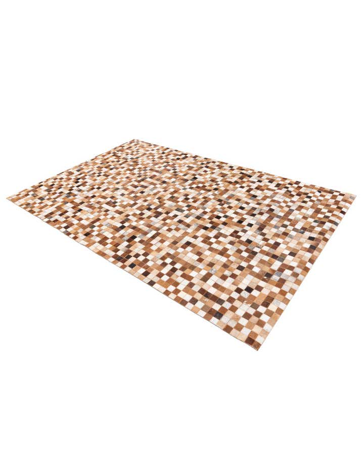 5' x 7' 10 Cowhide Stocks Rug