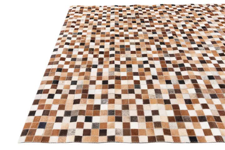 5' 1 x 7' 10 Cowhide Stocks Rug