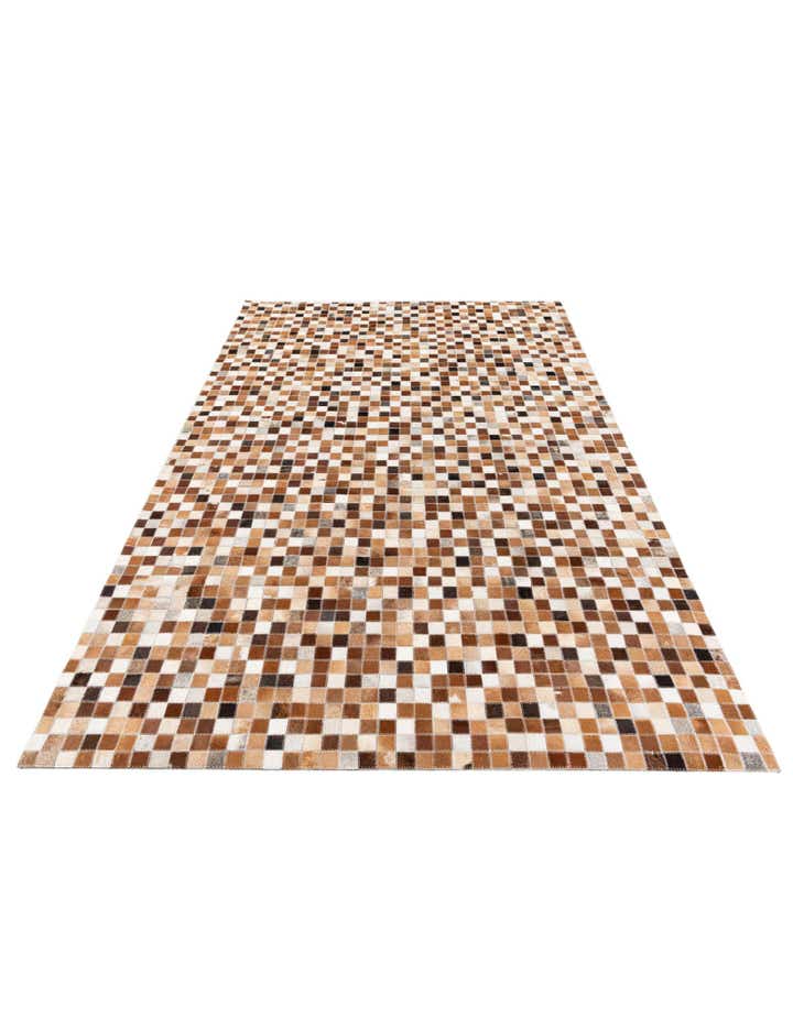 5' 1 x 7' 11 Cowhide Stocks Rug