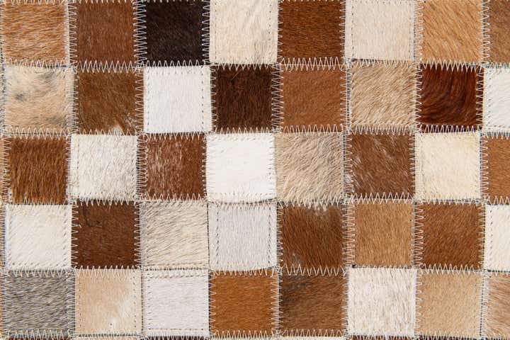 5' 1 x 7' 11 Cowhide Stocks Rug